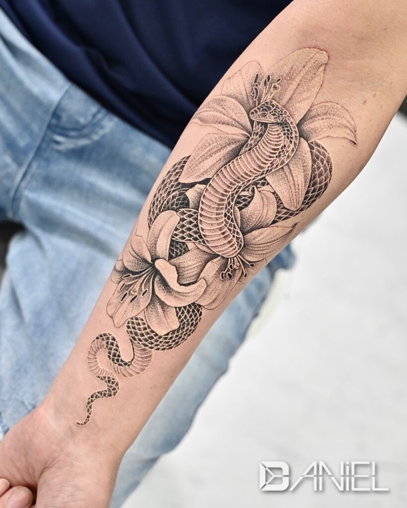 antima forest cobra tattoo daniel