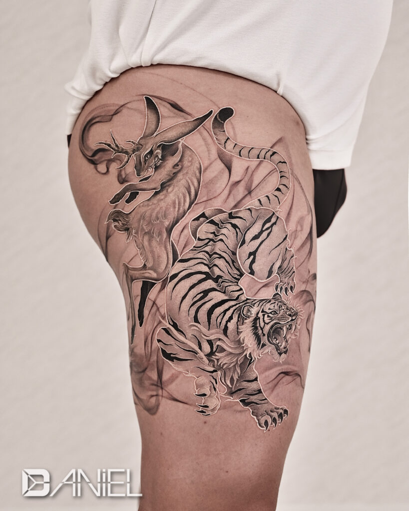 antima tiger & rabbit tattoo daniel 02