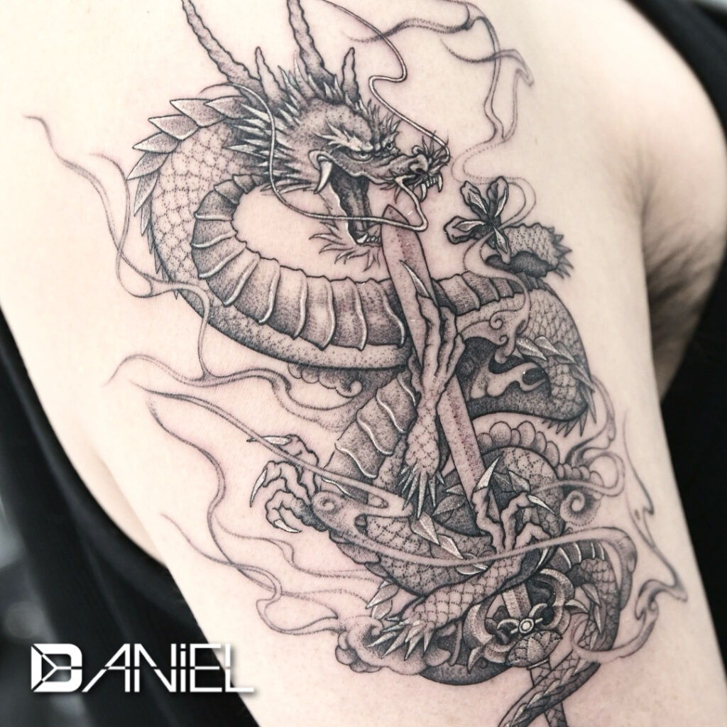 dragon tattoo Daniel 03
