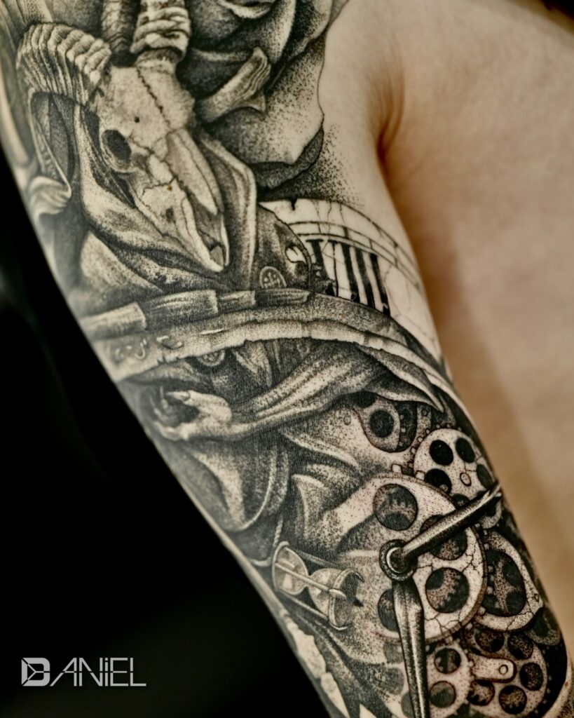 full sleeve tattoo Daniel 02