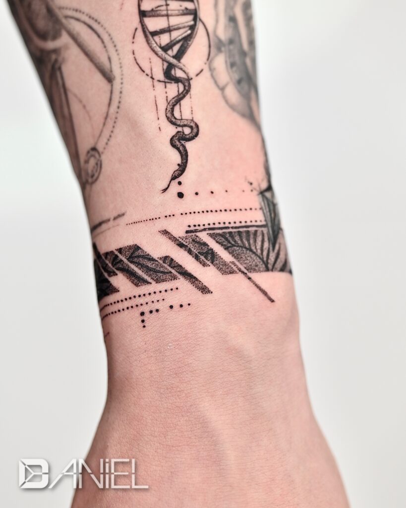 geometric tattoo daniel