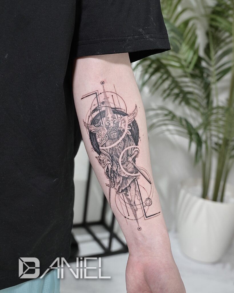 geometric × god tattoo daniel 02