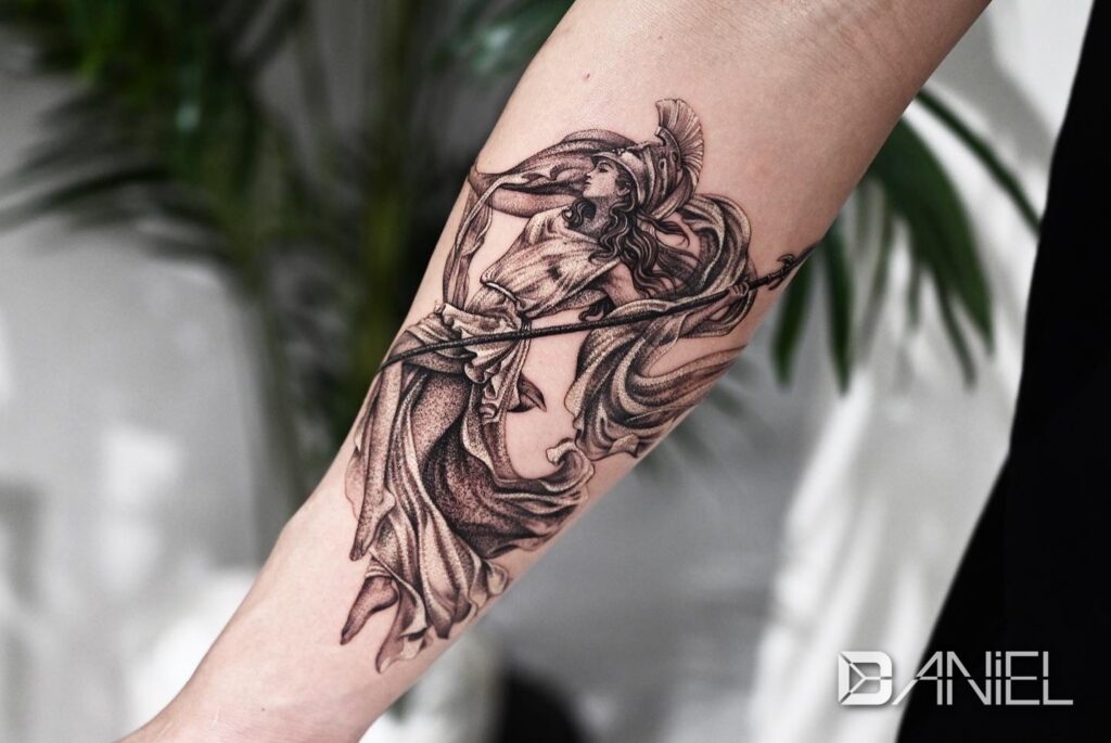 goddess tattoo Daniel
