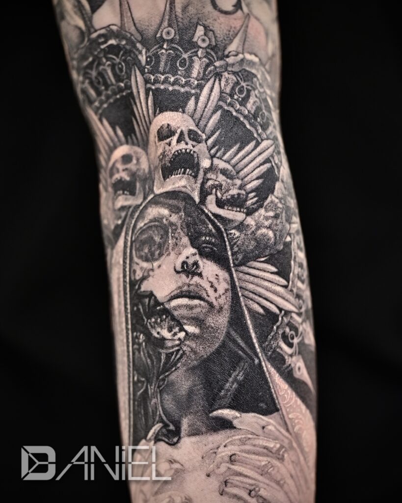 gothic portait tattoo daniel 02