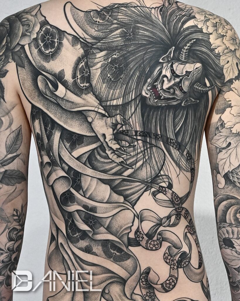 hannya zennsinnzu tattoo daniel