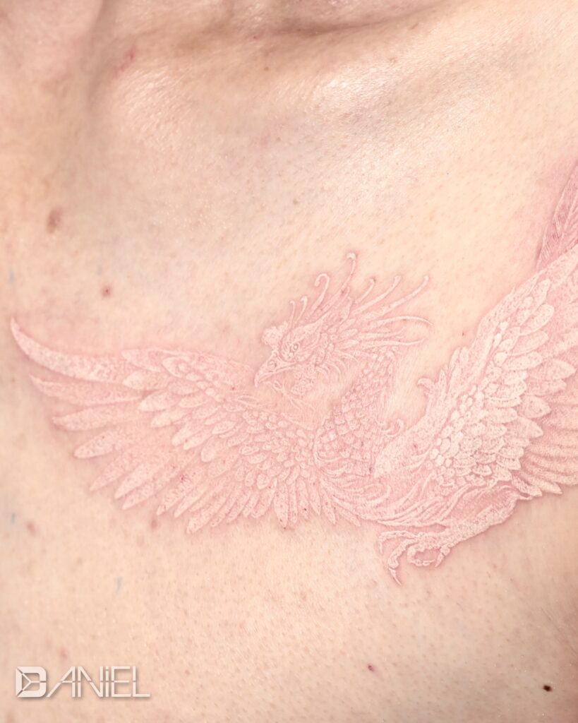 white phoenix tattoo daniel