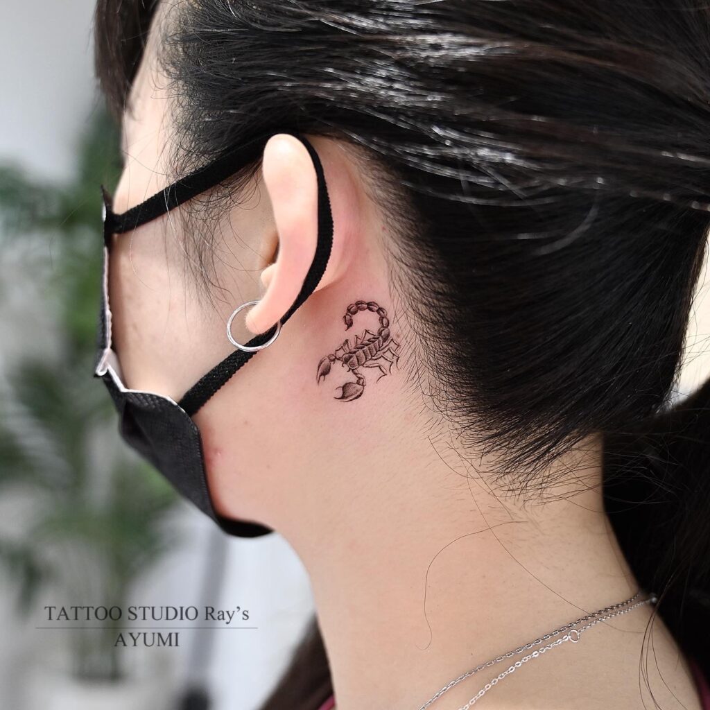 scorpion tattoo AYUMI