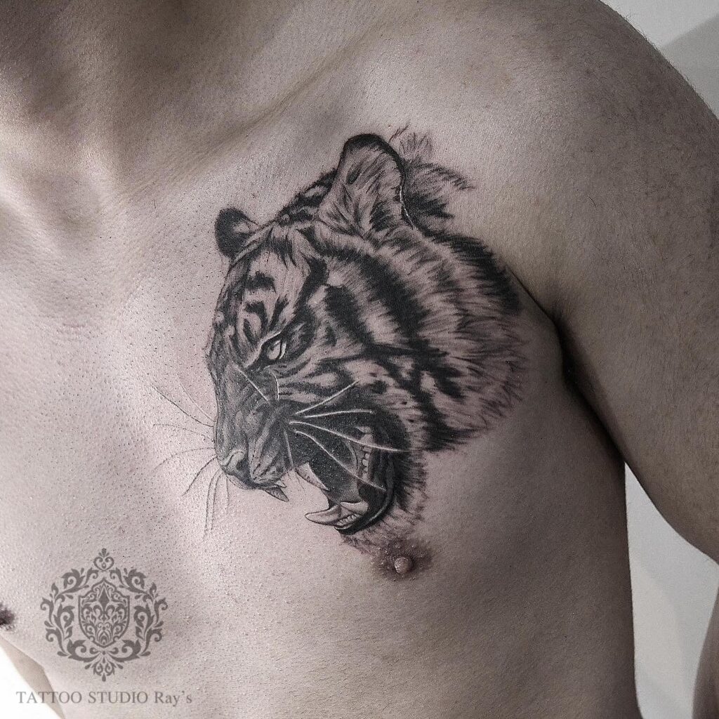 tiger tattoo AYUMI