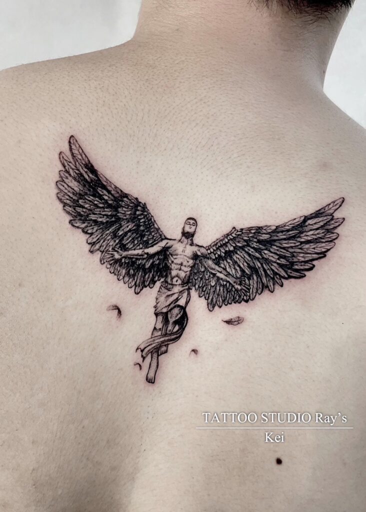 angel tattoo Kei