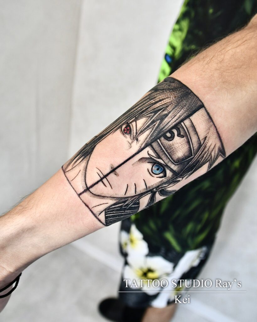 naruto anime tattoo Kei