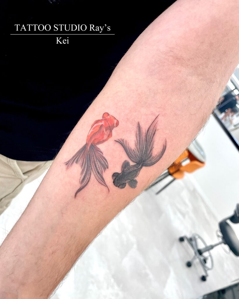 goldfish tattoo Kei