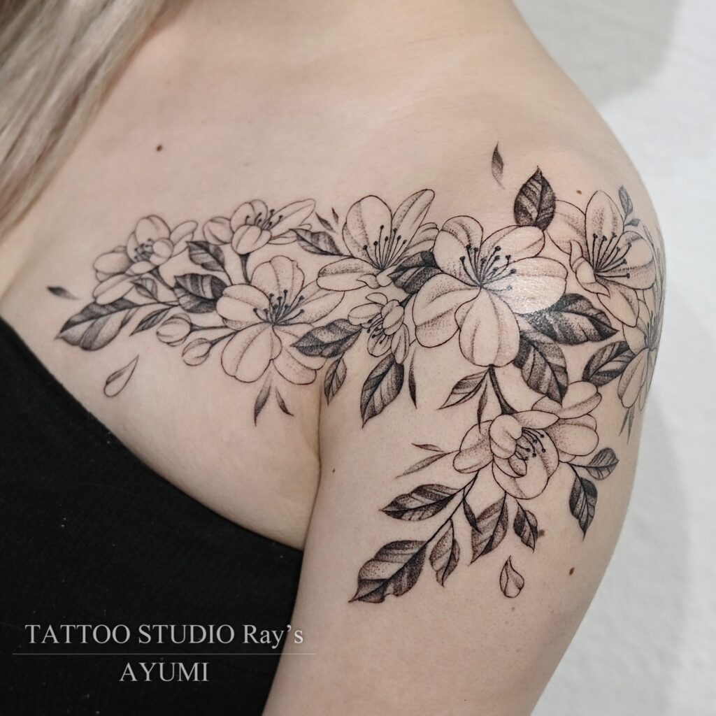 cherry blossom tattoo ayumi 02