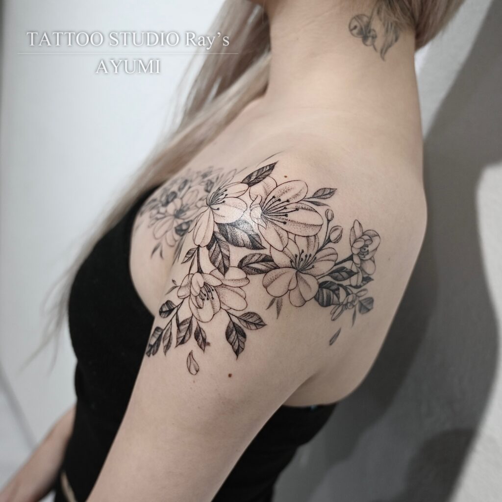 cherry blossom tattoo ayumi 05