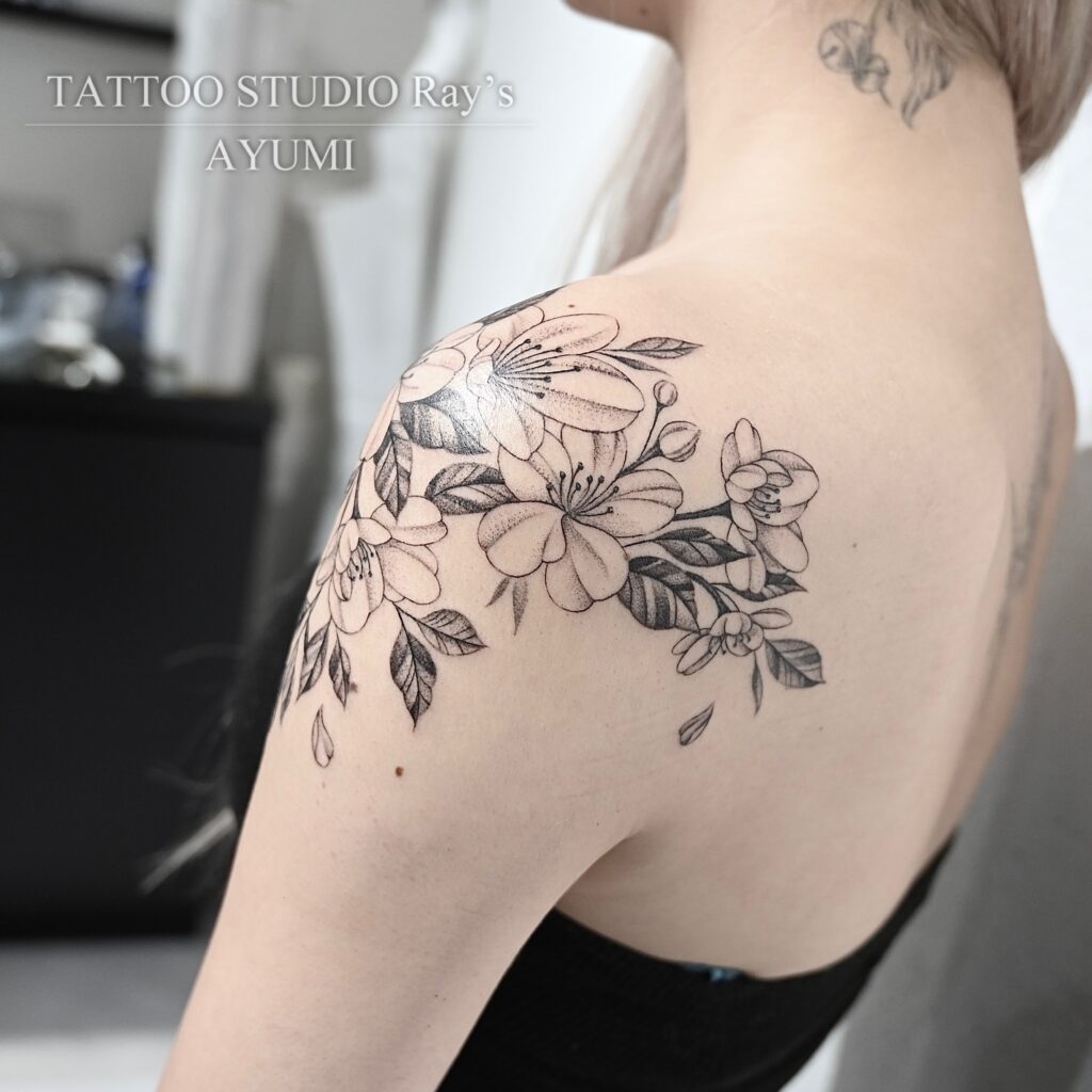 cherry blossom tattoo ayumi 06