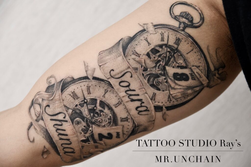 clock tattoo uc 03