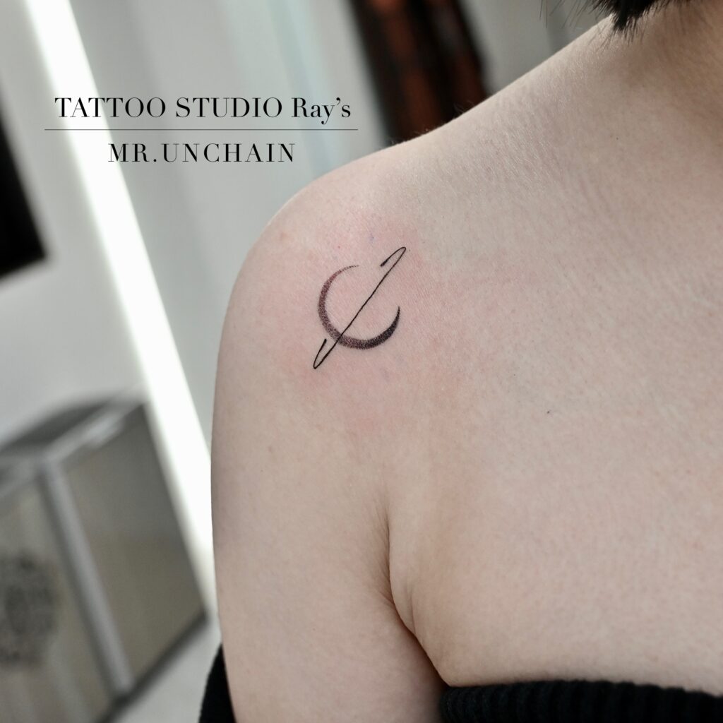 crescent moon tattoo uc