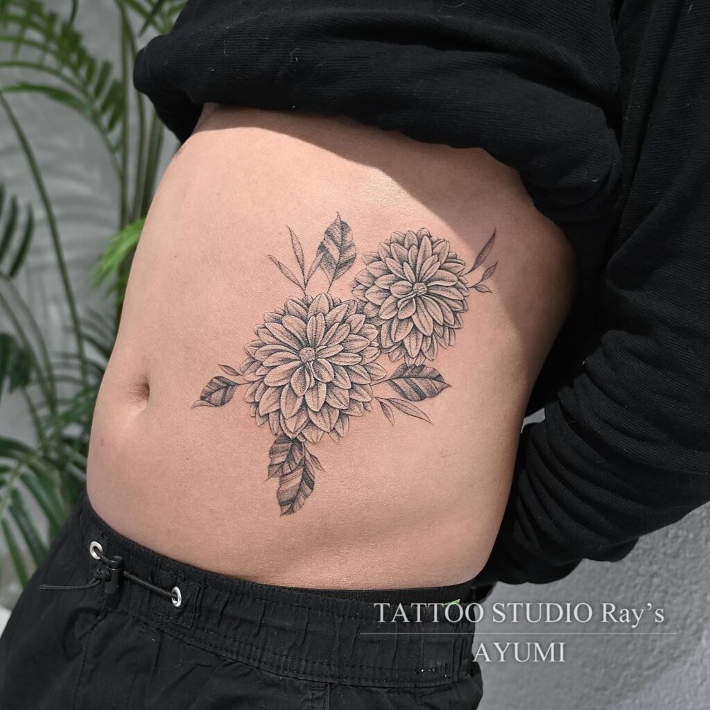 dahlia tattoo ayumi 03