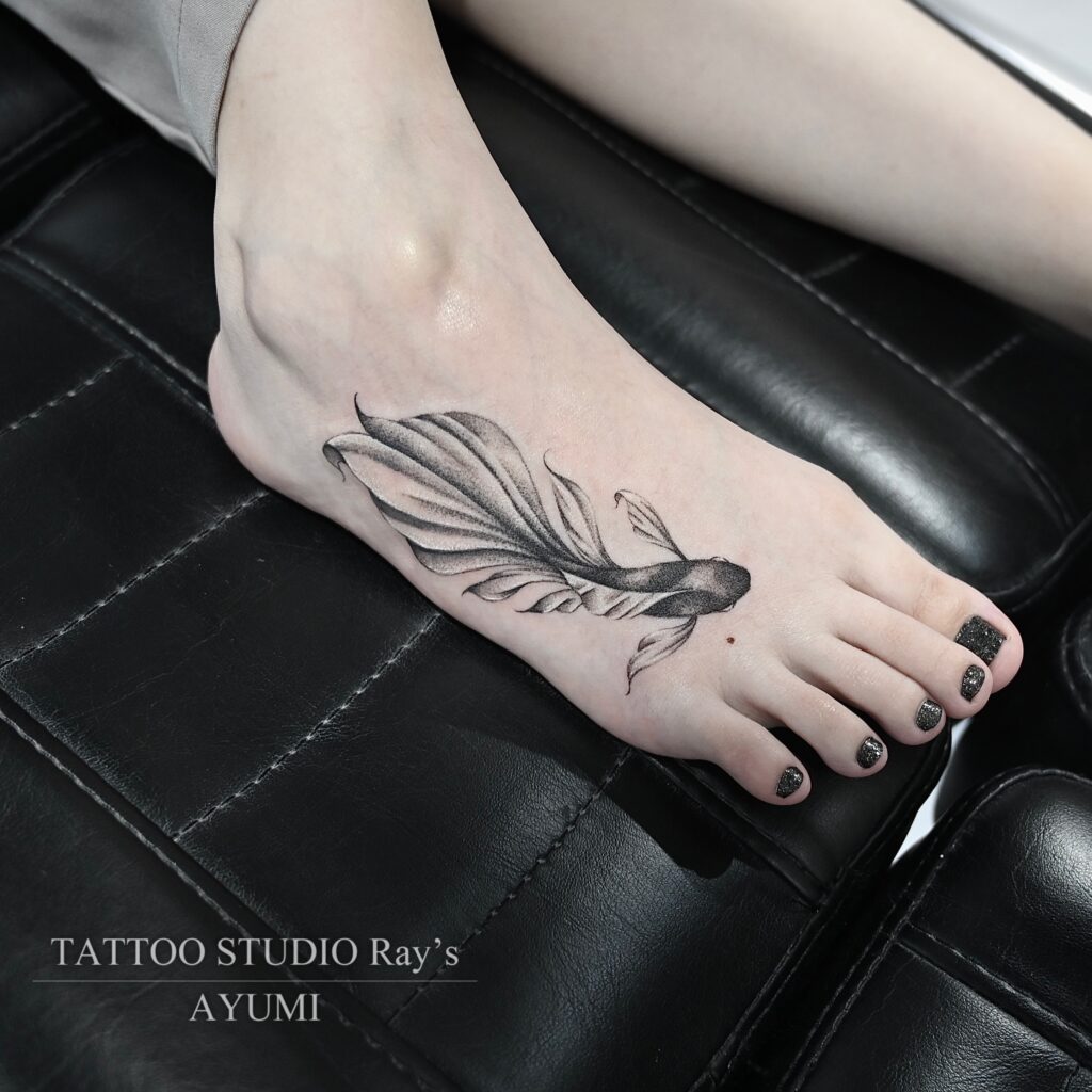 fish tattoo ayumi 02