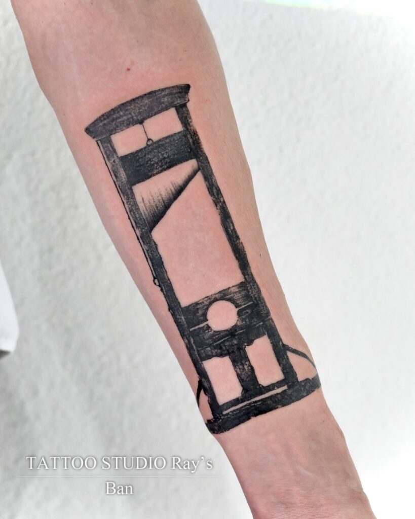 guillotine tattoo ban