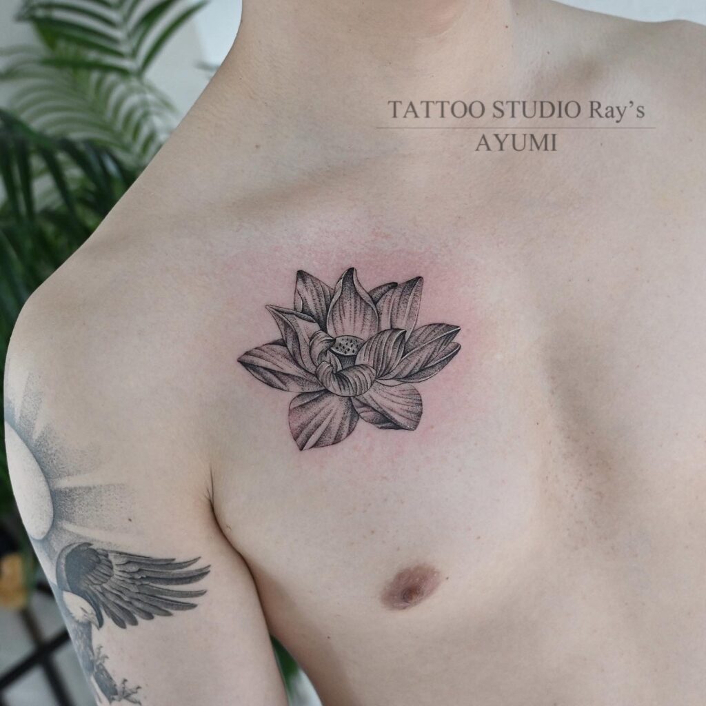 lotus tattoo ayumi