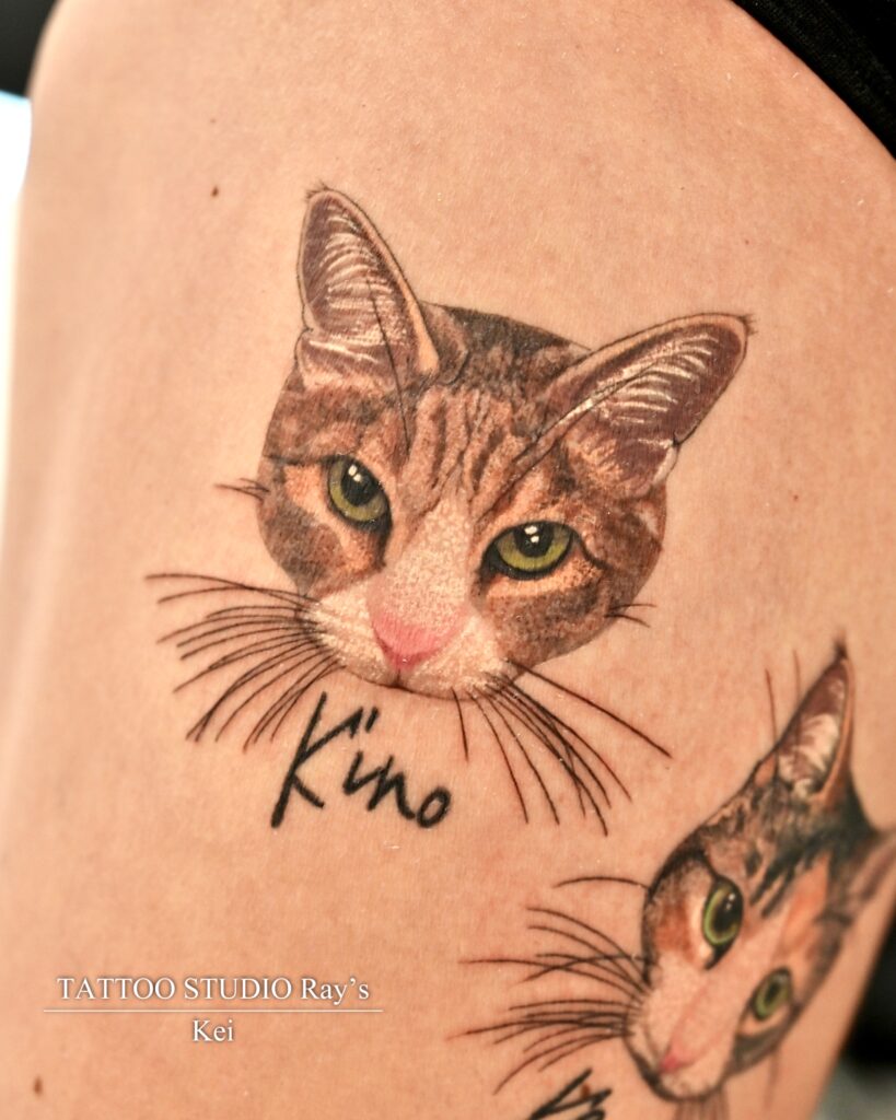 pet cat tattoo Kei 02