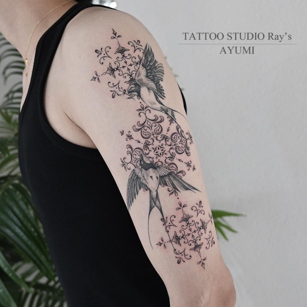 swallows tattoo ayumi
