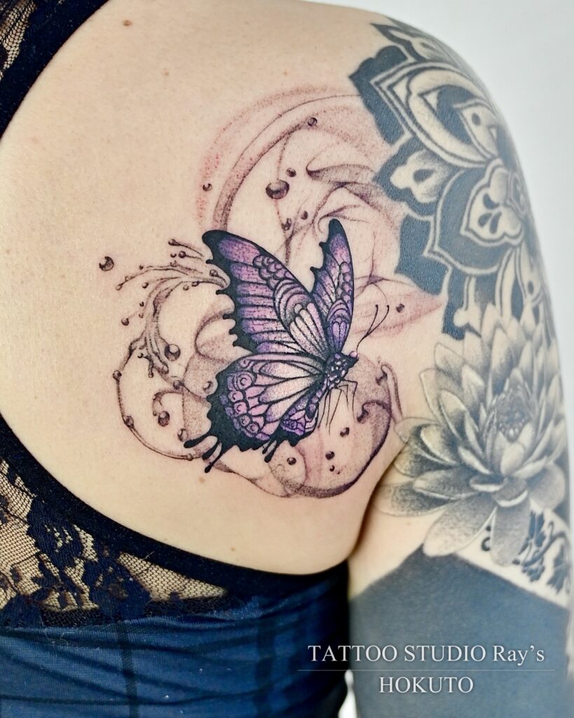 butterfly tattoo hokuto 02