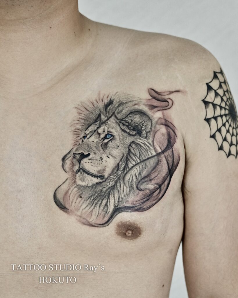 lion tattoo hokuto 03