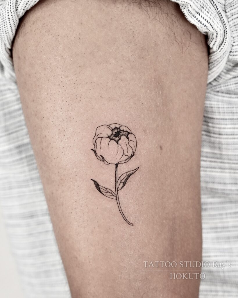 peony tattoo hokuto 02