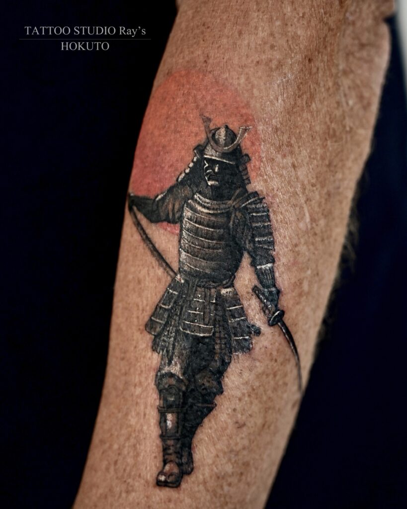 samurai & sun tattoo hokuto 02