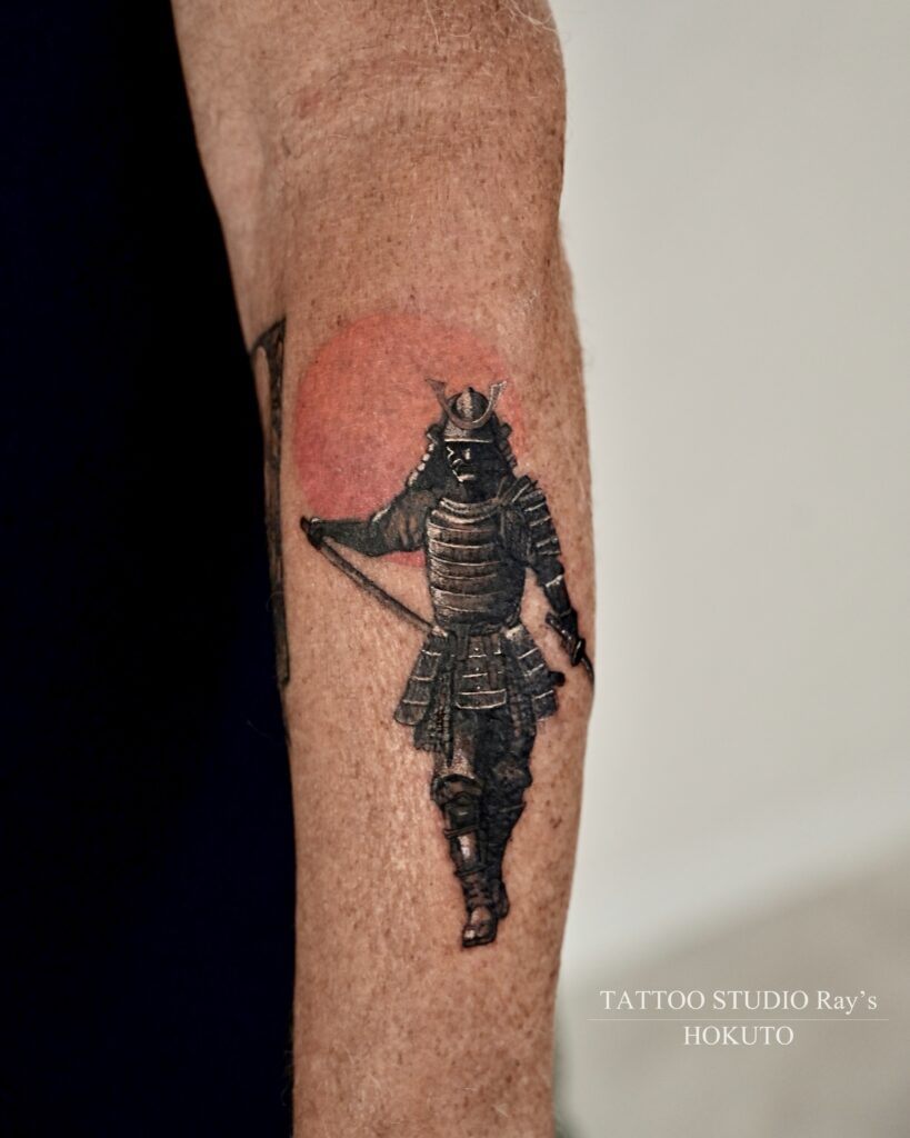 samurai & sun tattoo hokuto 03