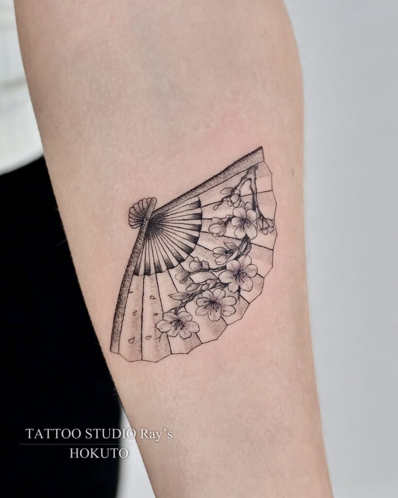 sensu × sakura tattoo hokuto