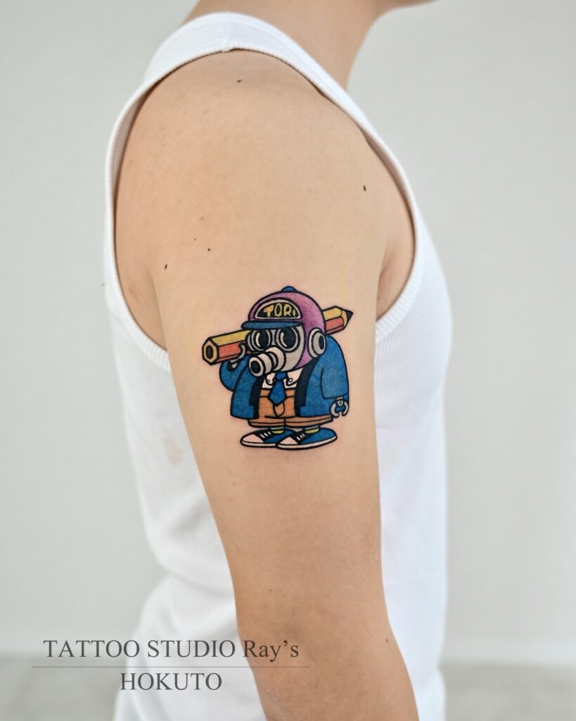 toriyama akira tattoo hokuto 01