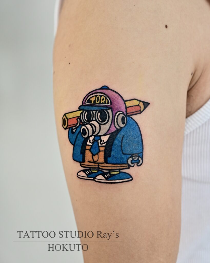 toriyama akira tattoo hokuto 02