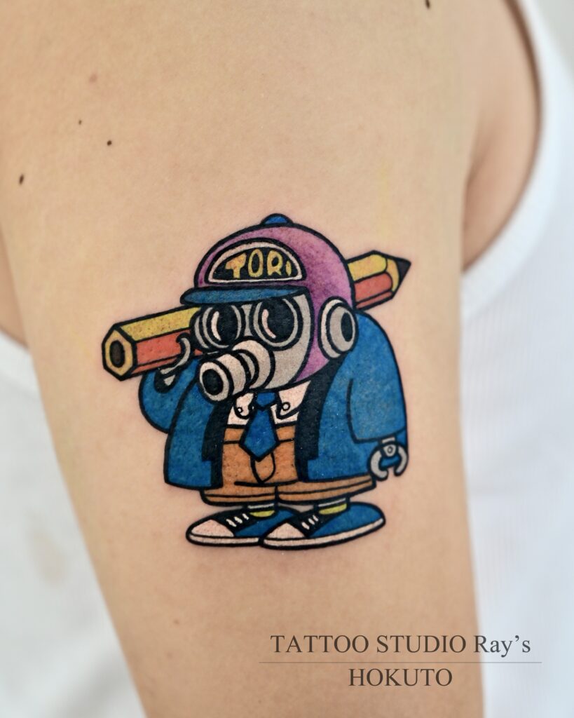 toriyama akira tattoo hokuto 03
