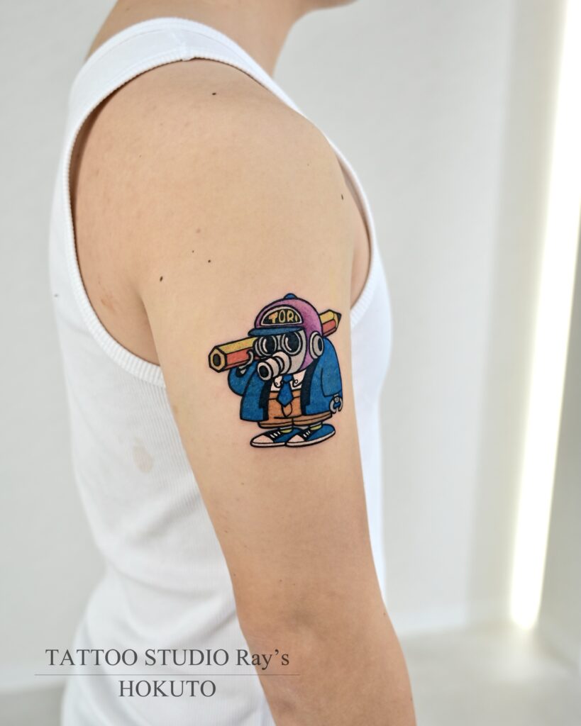 toriyama akira tattoo hokuto 04