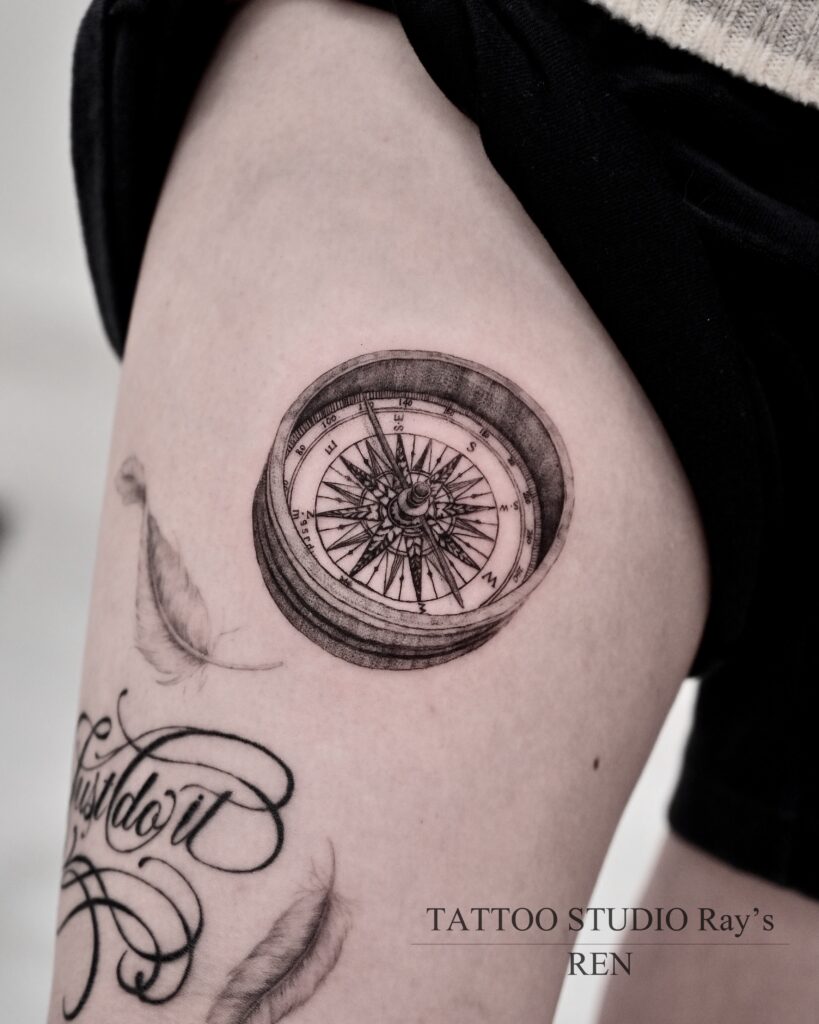 compass tattoo ren 01