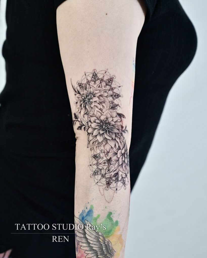 dahlia tattoo ren 01