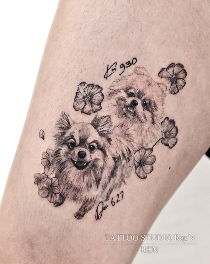 dogs tattoo ren 04